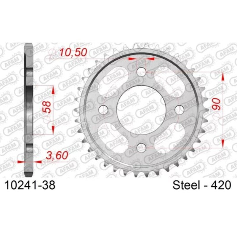 AFAM en acier standard Spropet 10241 - 420