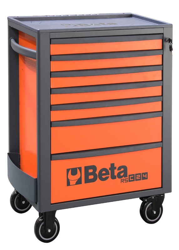 Beta RSC24/7 Mobile Roller CAB 7 Drawers + Assortment of 248 Tools RSC24/7-New-Va-F