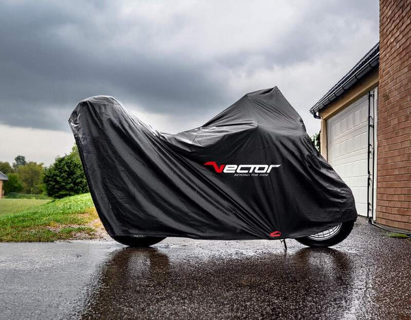 Vector H2O Outdoor Protection - Black (pour moto / scooter avec top et pare-brise)