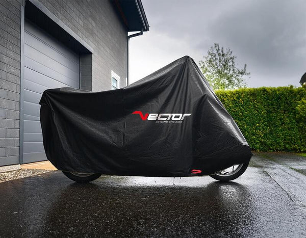 Vector H2O Protection extérieure de service lourd - Motorcycle / scooter avec top et pare-brise