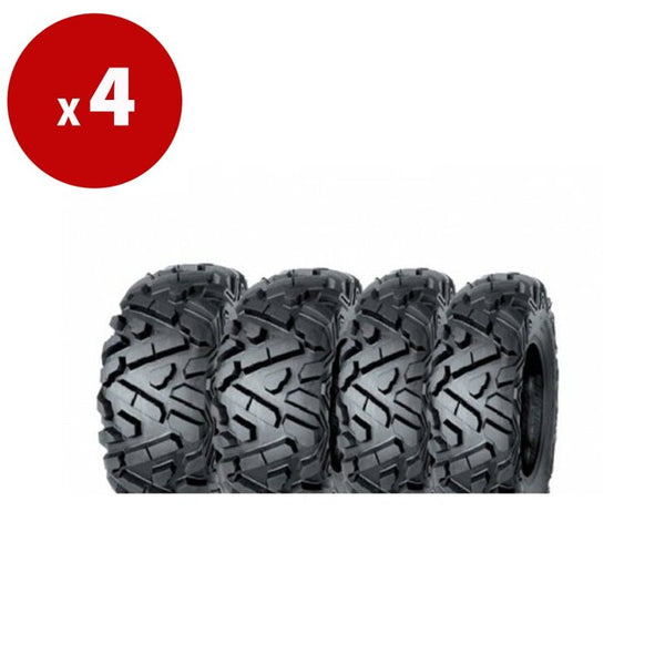 Art 4-Tyre Pack Utility Top Top Dog (2 x 25x8-12 + 2 x 25x10-12) x4 null