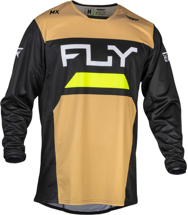 Fly Racing Reload cinétique Jersey-Khaki / Black / Hi-Vis 377-522S