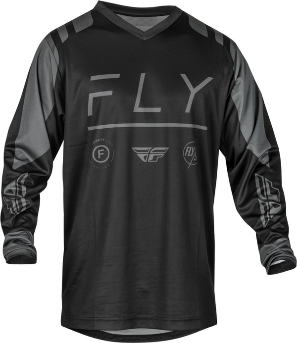 Fly Racing F-16 Jersey-Black / Charcoal 377-921S