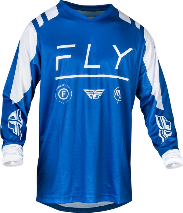 Fly Racing F-16 Jersey-True Blue / White 377-924M