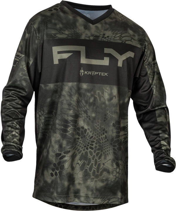 Fly Racing F-16 Kryptec S.E. Jersey - Moss Gray / Black 377-925M