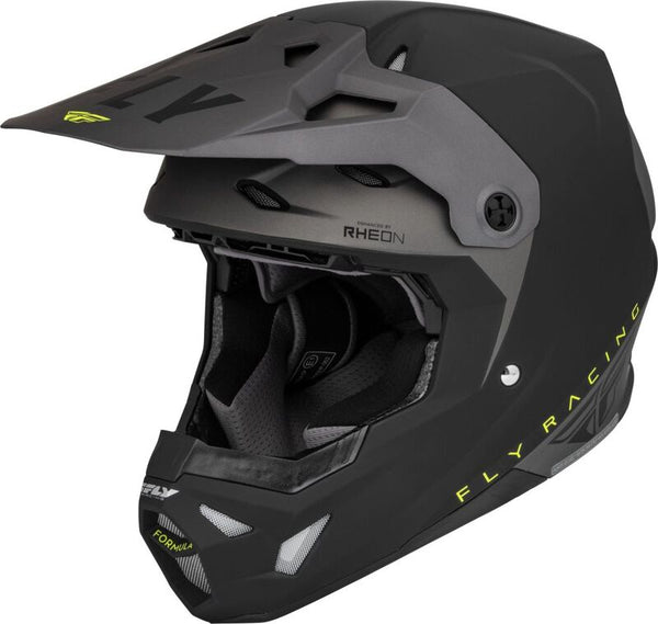 Fly Racing Formula CP Sllant Helmet Matte Black/Gray/Hi-Vis XL 73-0030X