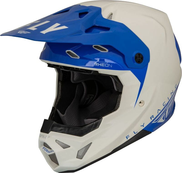 Fly Racing Formula CP Sllant Helmet-Gray-Blue 73-00322x