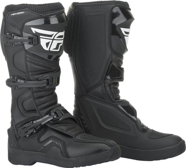 Fly Racing Maverik Boots Black Sz 13 364-67113