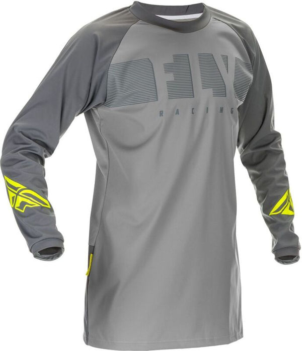 Fly Racing Windproofing Jersey Gray / Hi-Vis XL 370-8018X