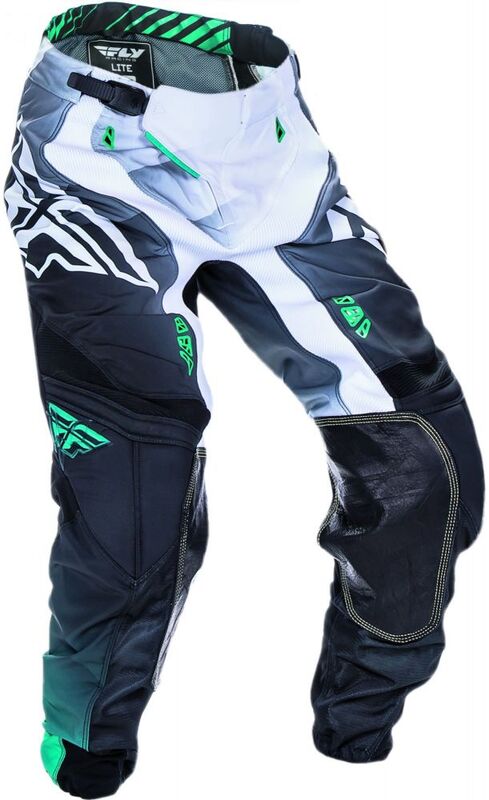 Pantalon d'hydrogène Lite Lite Black / White / Teal Sz 28 370-73028