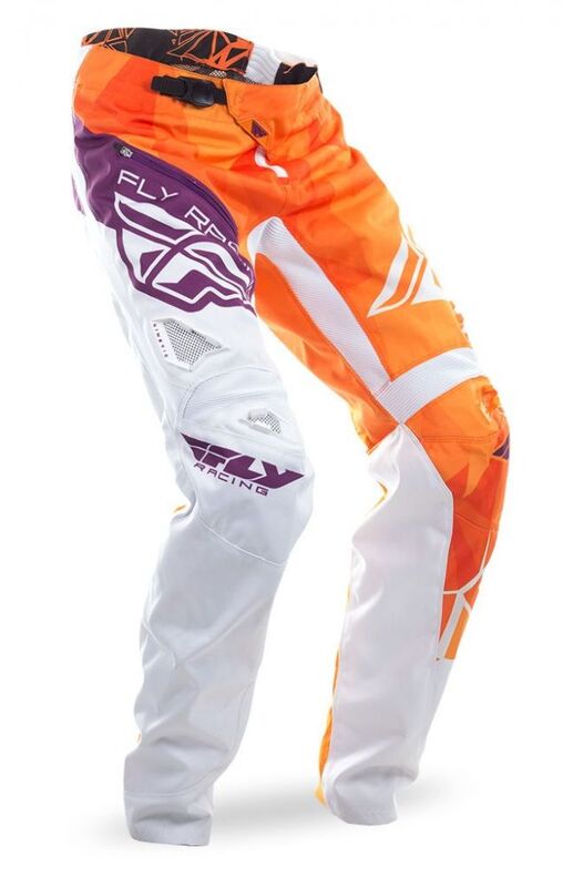 Fly Racing Fly Racing Crux Pants orange / blanc / burgandy SZ 28 370-02728