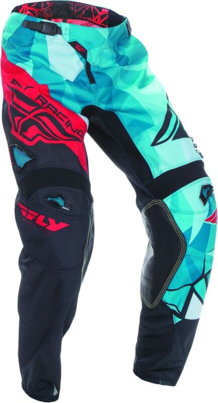 Escape Racing Pantalon Crux de course sarcelle / rouge Sz 26 370-53926