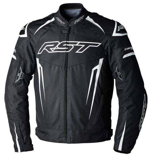RST TEXTILE MC-JACKET Tractech Evo 5 Black / White