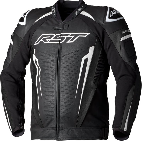 RST MC-LETHER Veste Tractech Evo 5 Black / White