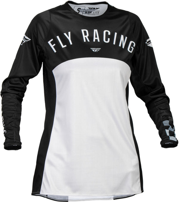 Fly Racing Little Woman Jersey - Black / Light Grey 377-620m