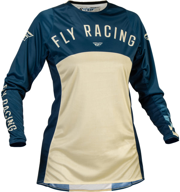 Fly Racing Lite Woman Jersey - Navy / Ivory 377-622S