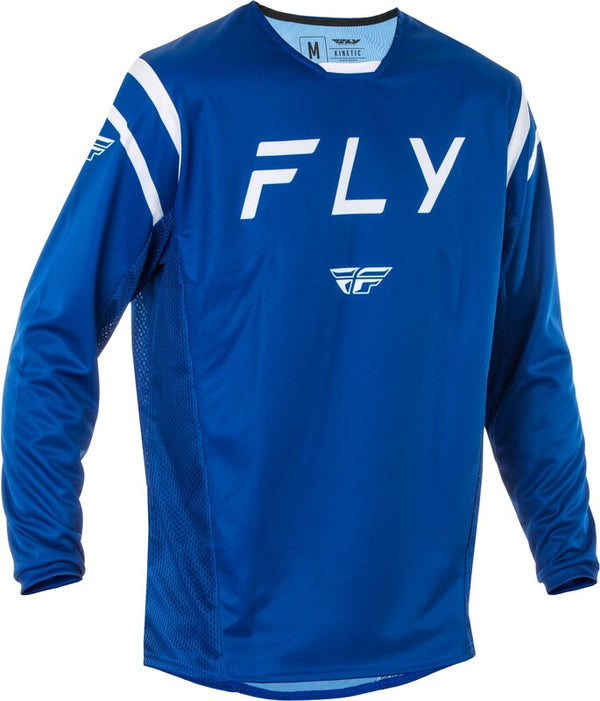 Fly Racing Kinetic Center Jersey - Navy / White 378-521M