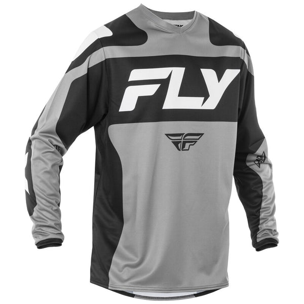 Fly Racing F-16 Jersey-Gray / Black / White 378-922S