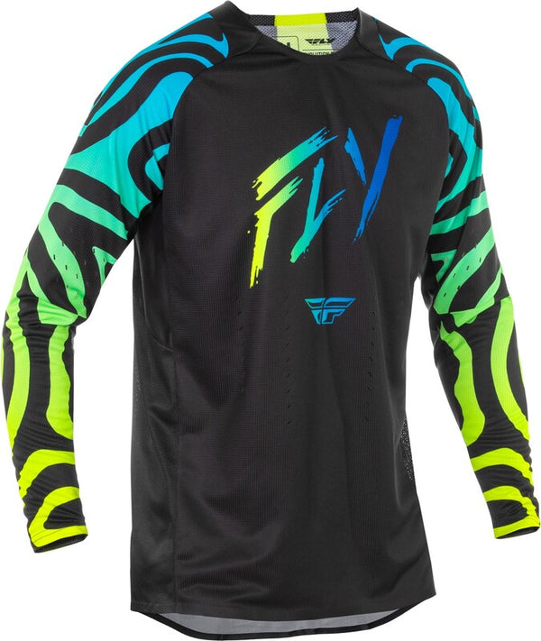 Escape Racing Evolution DST S.E. Zen Jersey-Black / Blue / Hi-Vis 378-124S