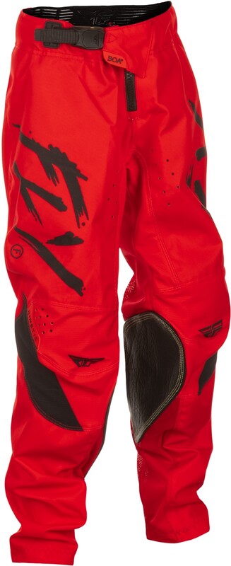Fly Racing Kinetic Stoke Youth Pants - Red/Black 378-53722