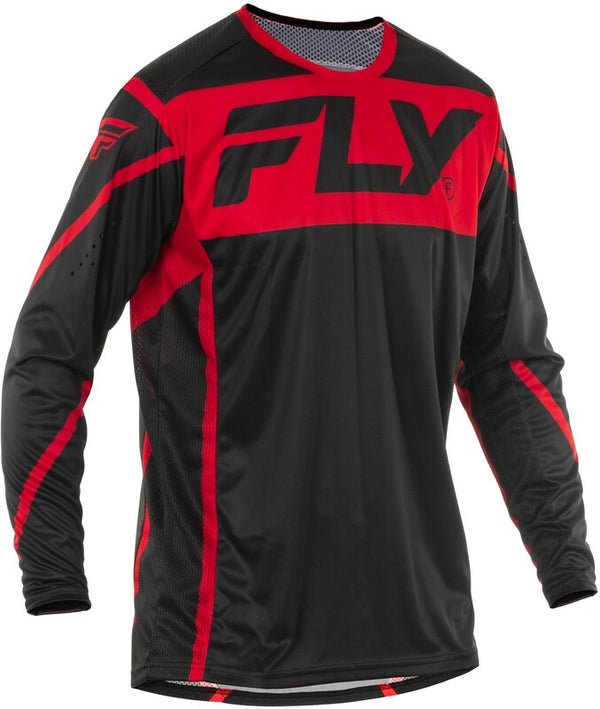 Fly Racing Lite Jersey - Black / Red 378-721S