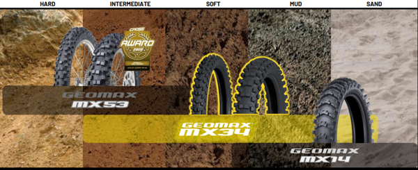 Dunlop Tire Geomax MX34 110/90-19 M / C NHS 62M TT
