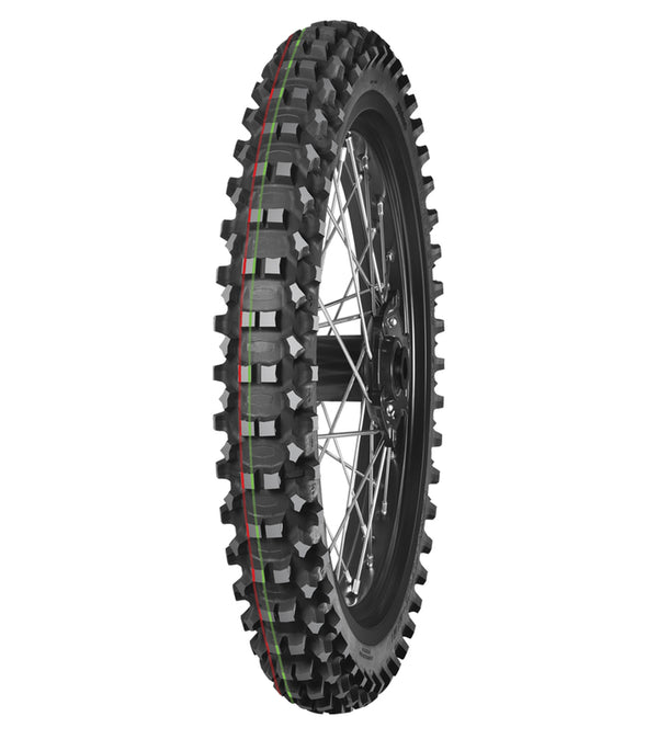 MITAS Tyre TERRA FORCE-MX MH 60/100-14 29M TT MEDIUM HARD TERRAIN RED GREEN NHS 