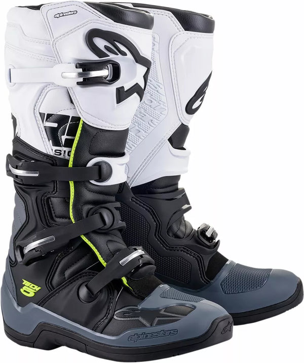 Alpinestars (MX) Boot Tech5 BK/Gy/WT 7 2015015-102-7