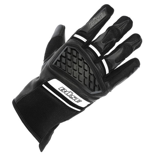 Büse MC-Gloves Braga Black / White