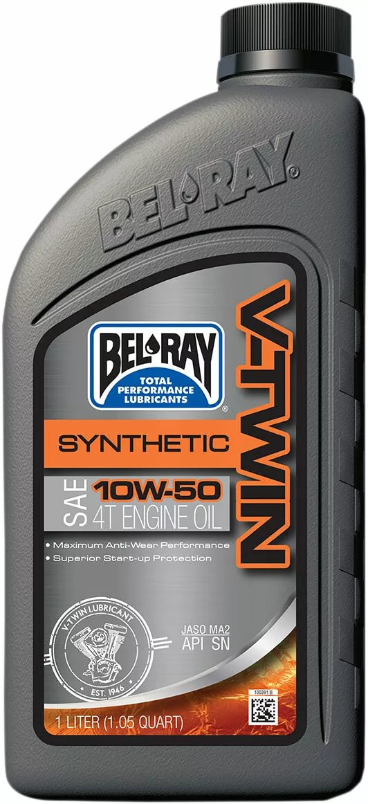 Bel-Ray Oil Vtwin Syn 10W50 1L 96915-BT1