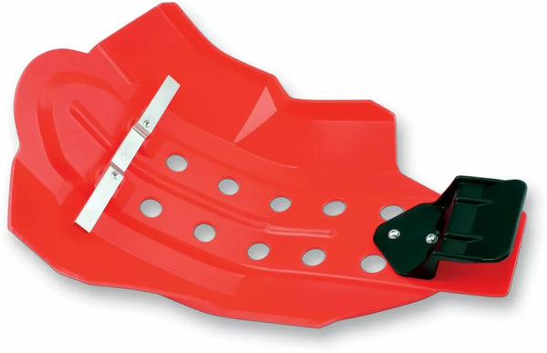 Cycra Plate de skid Plate CRF450 09-16 Red 1CYC-6201-33