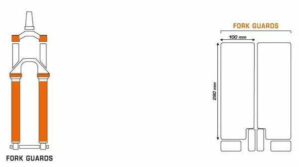 ALGIS FORK DECAL BK FOOD BK.P06.002