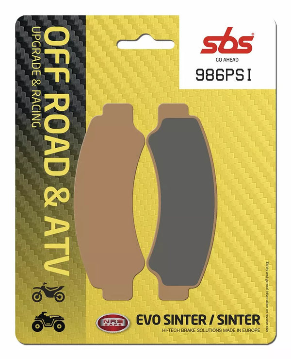 SBS Brake Pad Sint ATV Race 986Psi