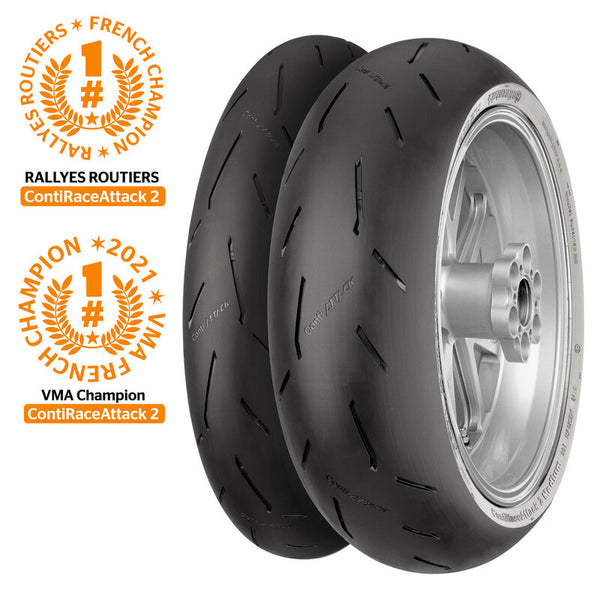 Continental Tire Contrace Attack 2 Street 190/55 Zr 17 m / C (75W) TL