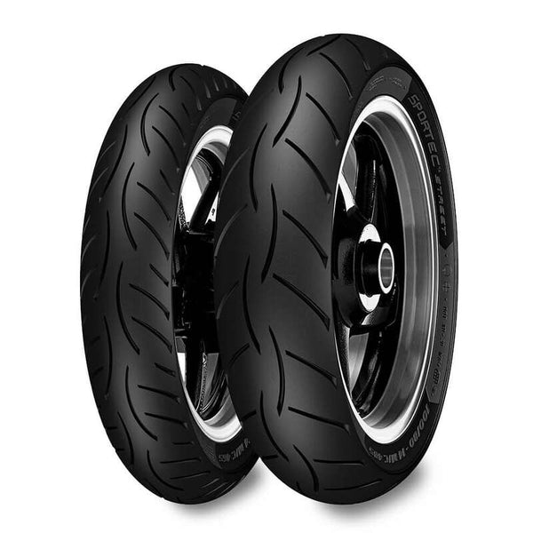 Metzeler Tire Sportec Street (F / R) 70/90-17 M / C 38S TL