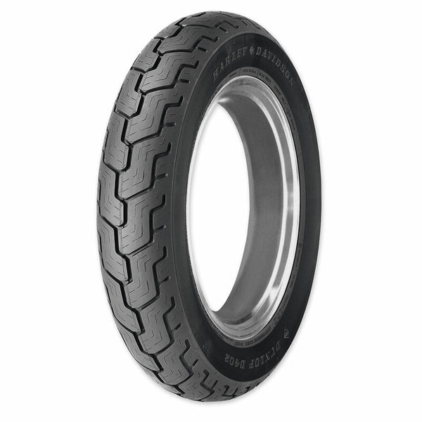 Dunlop Tire D402 www (Harley-D) Wide-White-Wall MT90 B 16 M / C 74H TL