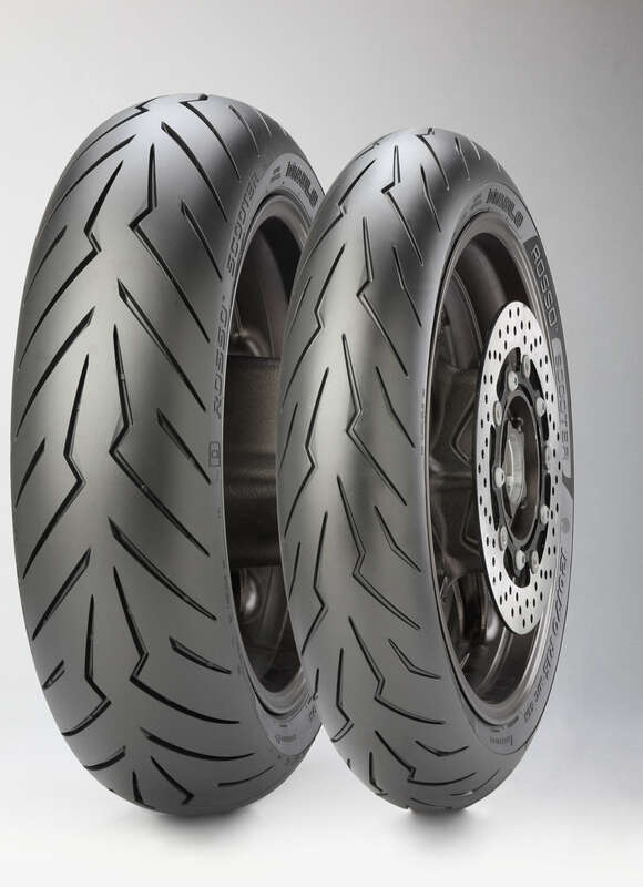 Pirelli Tire Diablo Rosso Scooter 160/60 R 15 M / C 67H TL
