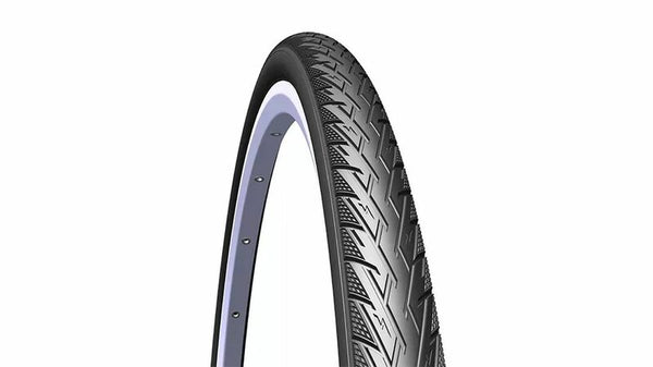 Mitas Tire Electron R21 28x1,75 Antipuncture rigide de vélo E-vélo + réflexe