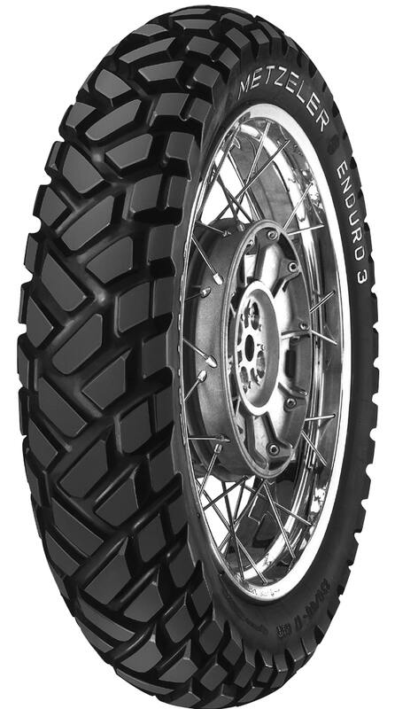 Metzeler Tire Enduro 3 Sahara 130 / 80-17 M / C 65S TT MST