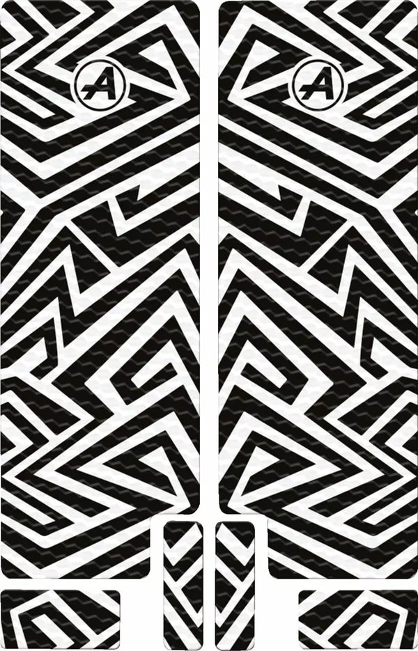 ALGIS Fork Decal Textured Lignes BK.T06.003