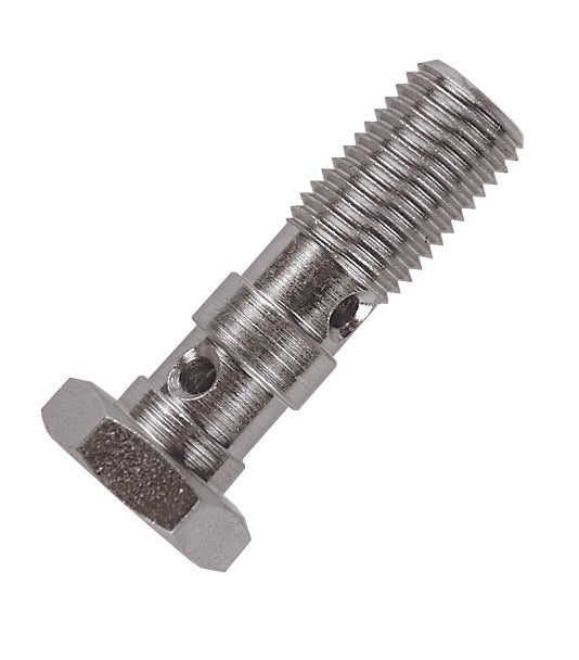 Goodridge Banjo Bolt DBL 3 / 8X24 BK 773-03BK