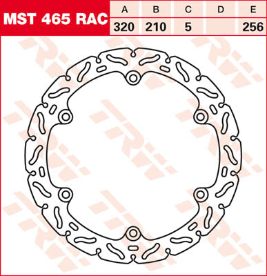 TRW Brake Rotor Fix RAC L / R MST465RAC
