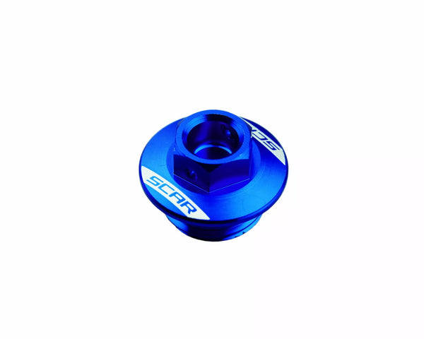 Scar Oil Filler Cap Blue ofp500b