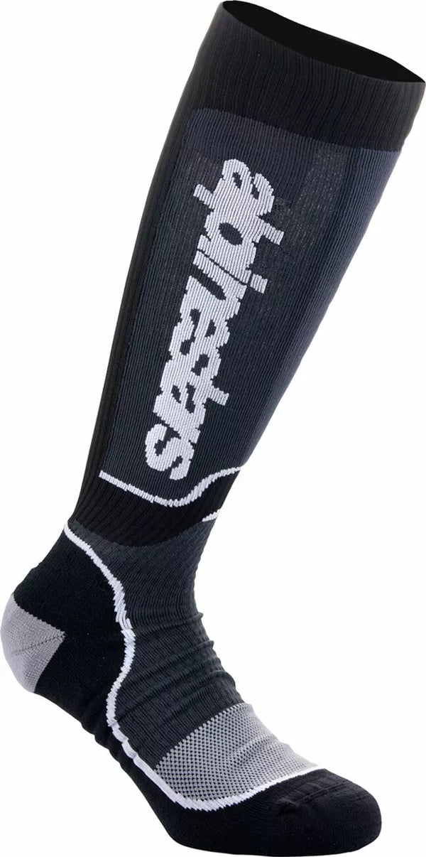 Alpinestars (MX) Surface de chaussette MX + Black / WHT 4742324-12-M / L