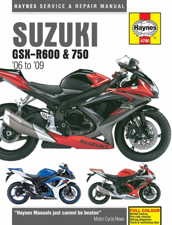 Haynes Suzuki GSX R600 et 750 (06 4790