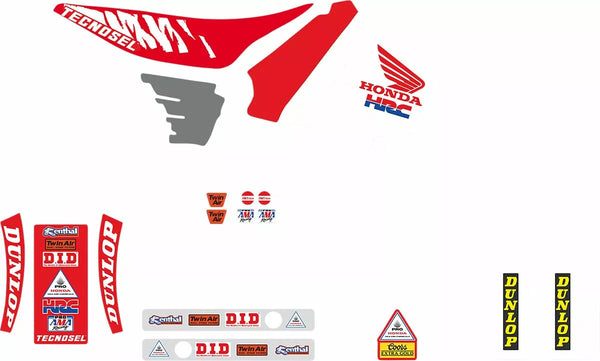 Kit graphique Tecnosel Honda USA 91 21V01