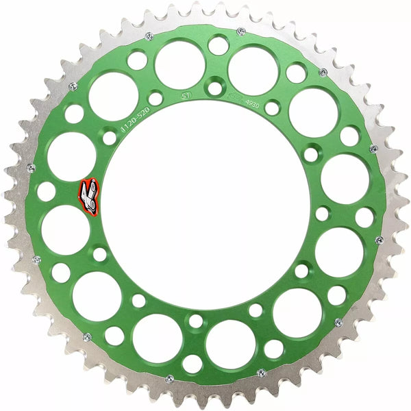Sprocket Renthal R 520 51T GN SC TWIN 1120-520-51GPGG