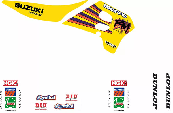 Tecnosel Graphic Kit Team Suz 93 23v01