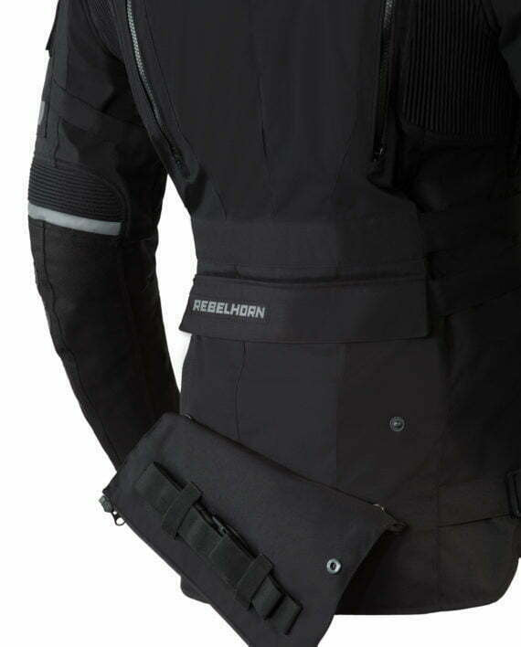 Rebelhorn textile mc veste patrouille noire