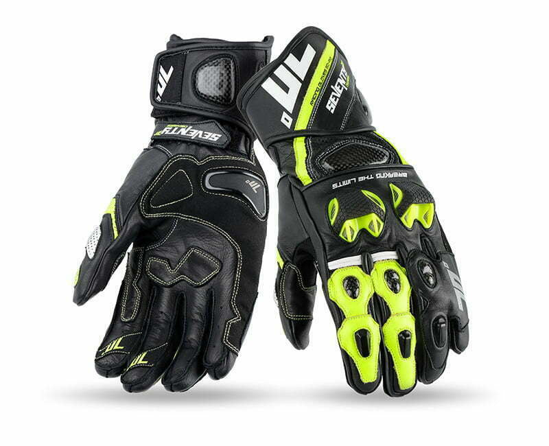 Soixante-dix gants MC-Sport SD-R12 Noir / grippe